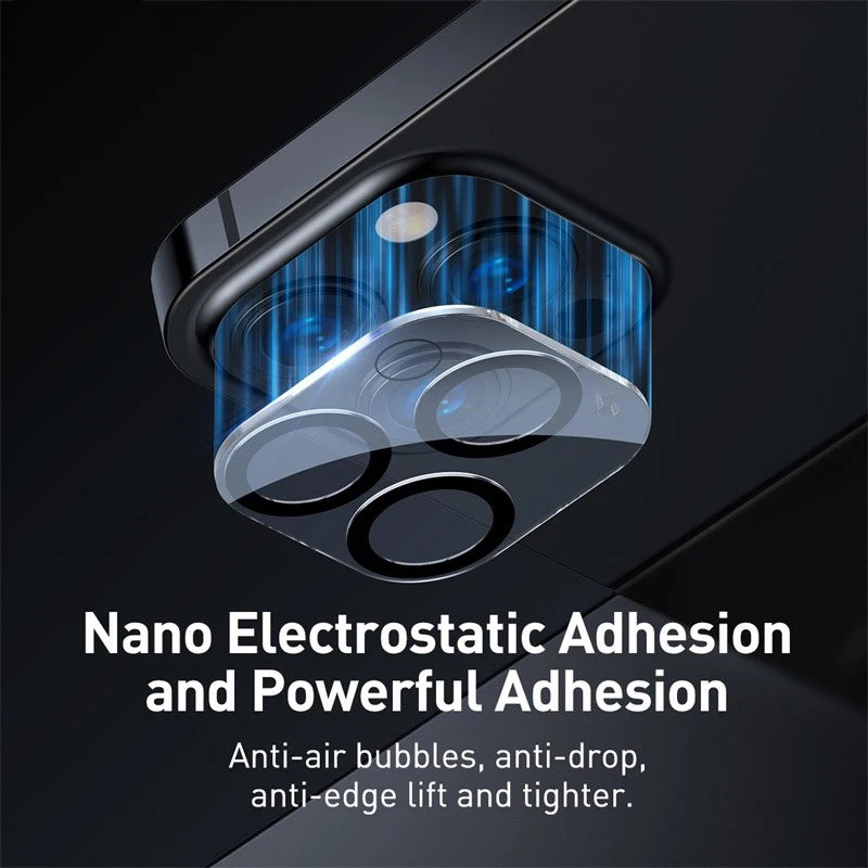 Tempered Glass Camera Lens Protector for iPhone 16 15 14 Series - 3
