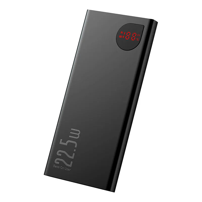 22.5W Fast Charging Portable Power Bank with LED Digital Display