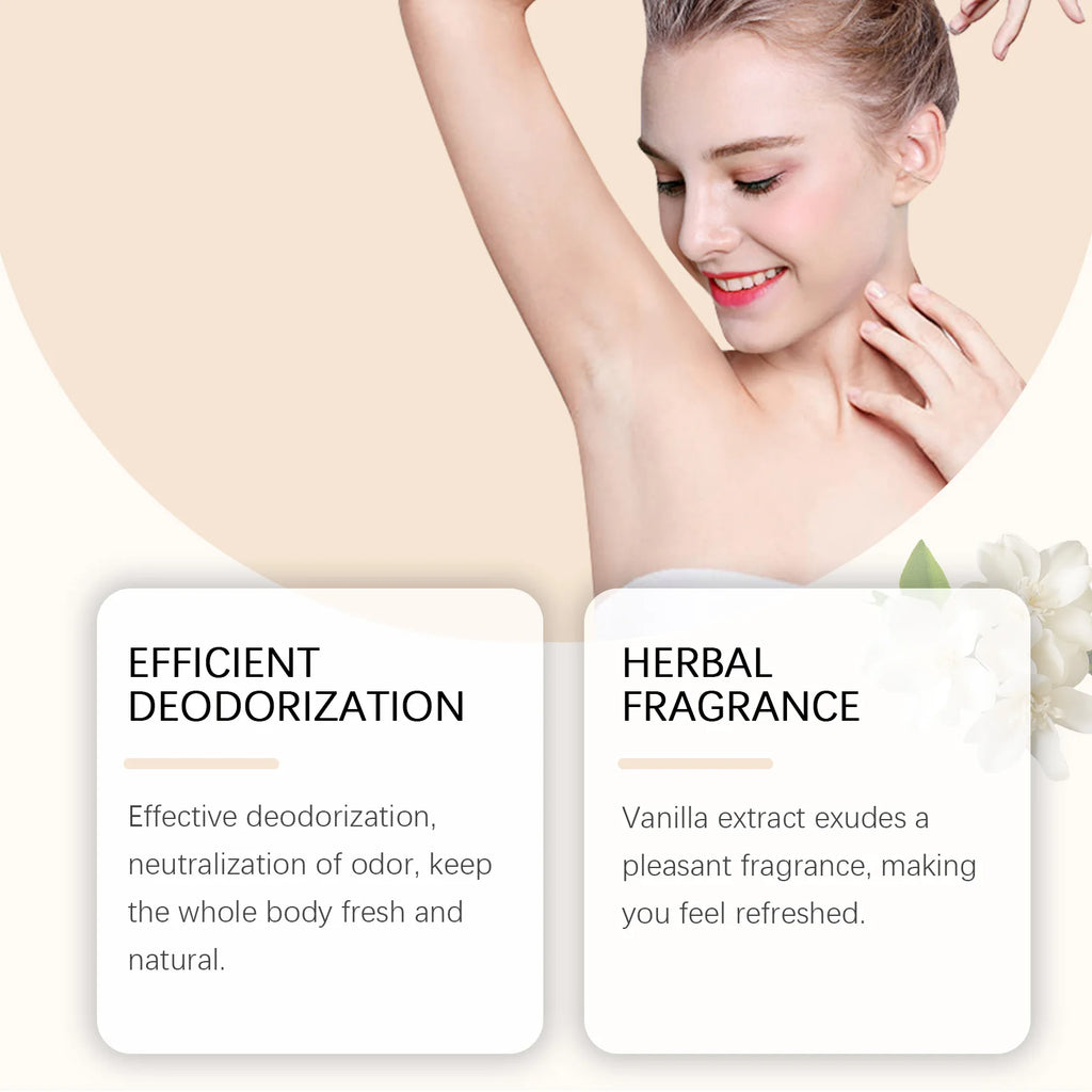 Vanilla Scented Underarm Deodorant Stick