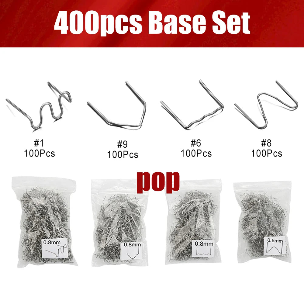 Stainless Steel Hot Stapler Welding Staples for Plastic Repair - 14