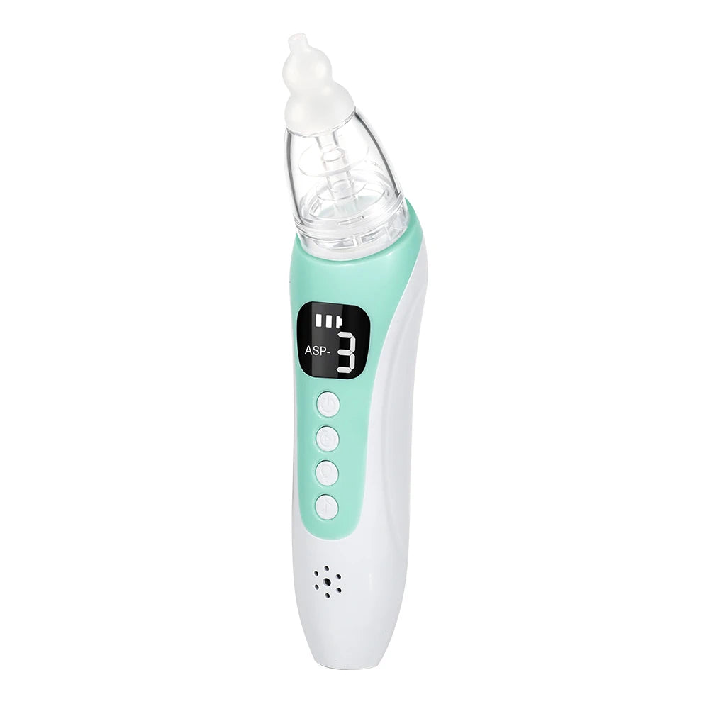Electric Rechargeable Baby Nasal Aspirator with Soothing Music