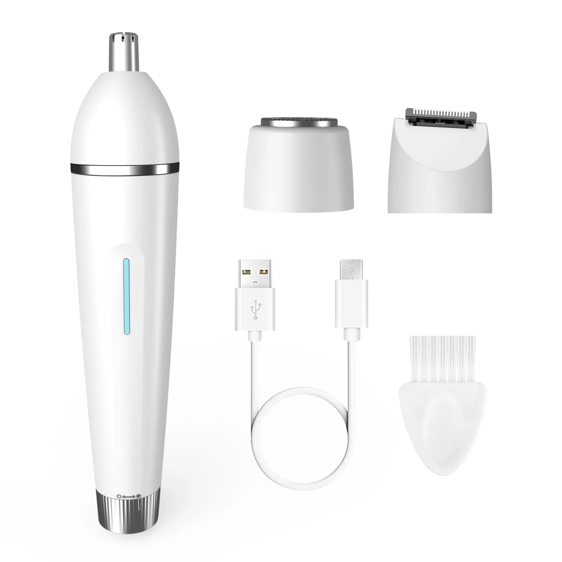 3-in-1 Electric Waterproof Women's Hair Shaver and Bikini Trimmer - 18