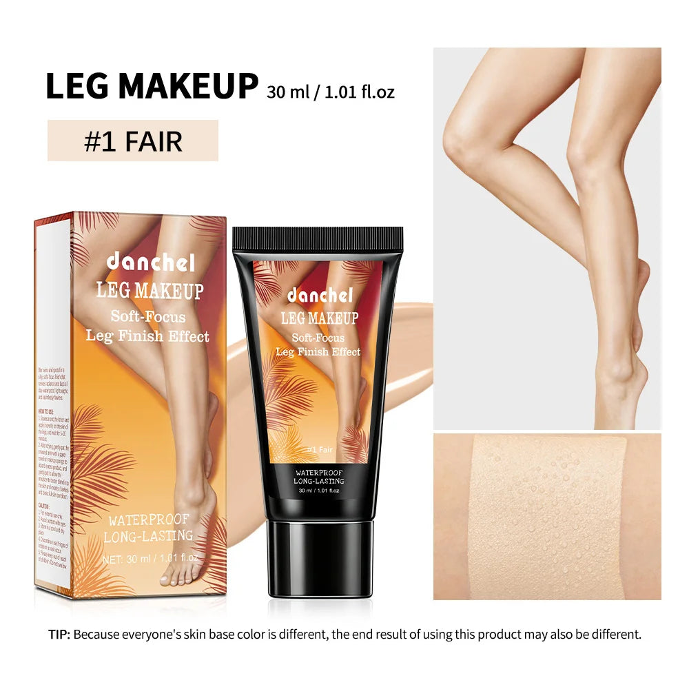 Waterproof Leg Makeup Body Foundation for Flawless Skin