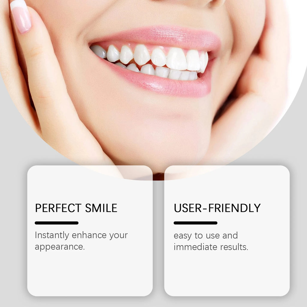 Temporary Silicone Dental Veneers and Denture Set