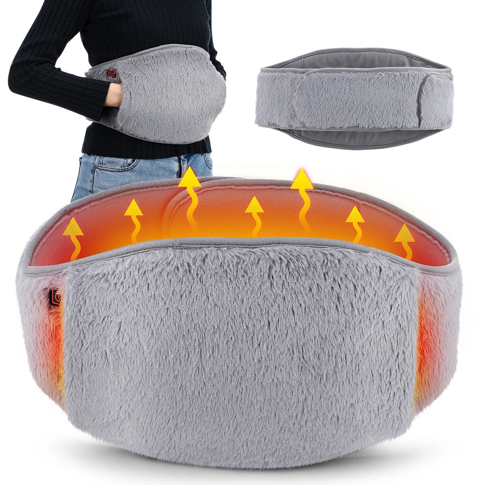 Electric Heated Waist Warmer Belt for Pain Relief - 1