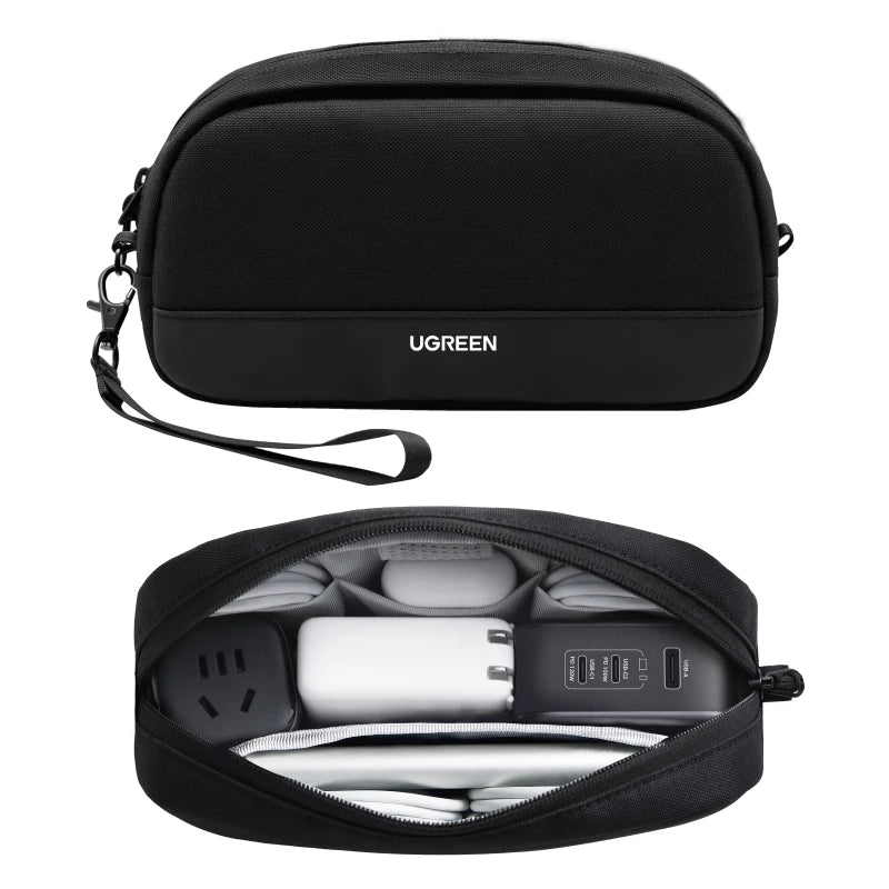 Portable Electronics Travel Organizer Case