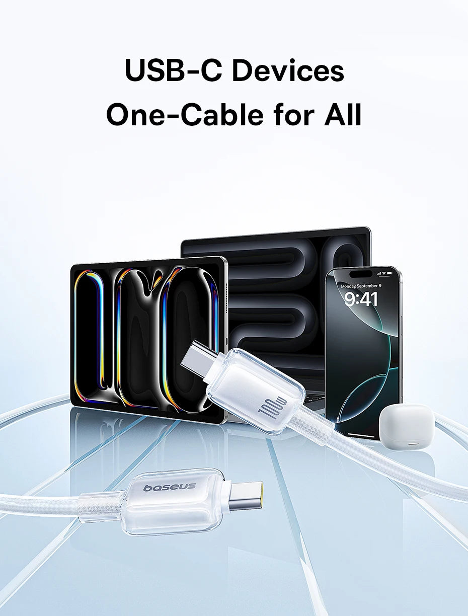 100W USB-C Fast Charging and Data Cable