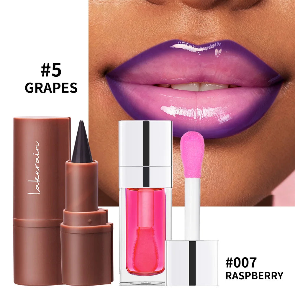 Hydrating Lip Liner and Gloss Makeup Duo Set