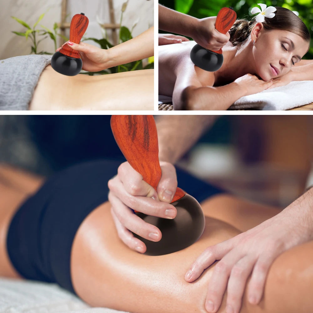 Electric Heated Bian Stone Body Massage Tool