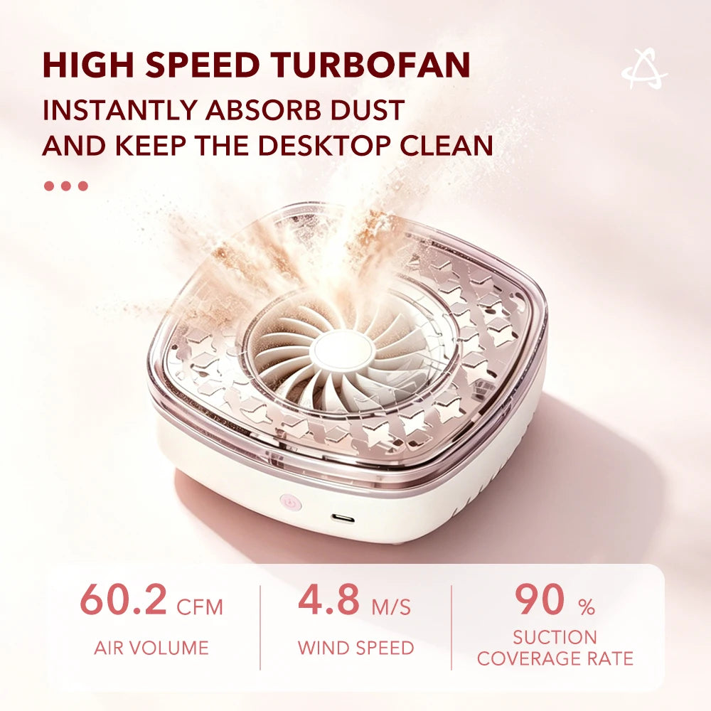 Compact Nail Dust Collector for Manicure