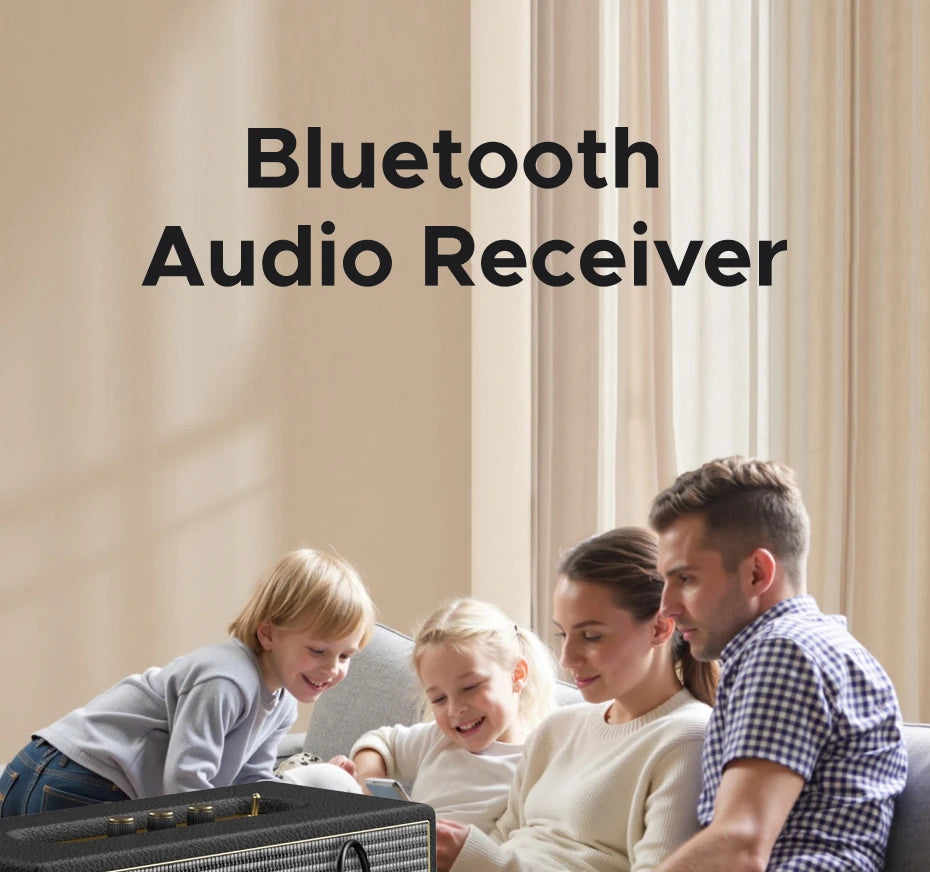 Bluetooth 5.3 Receiver with LDAC Hi-Res Wireless Audio Adapter