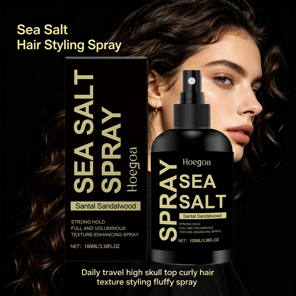 Sea Salt Texturizing Hair Spray for Volumizing and Strong Hold