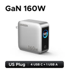 160W GaN Fast Charger with Digital Power Display