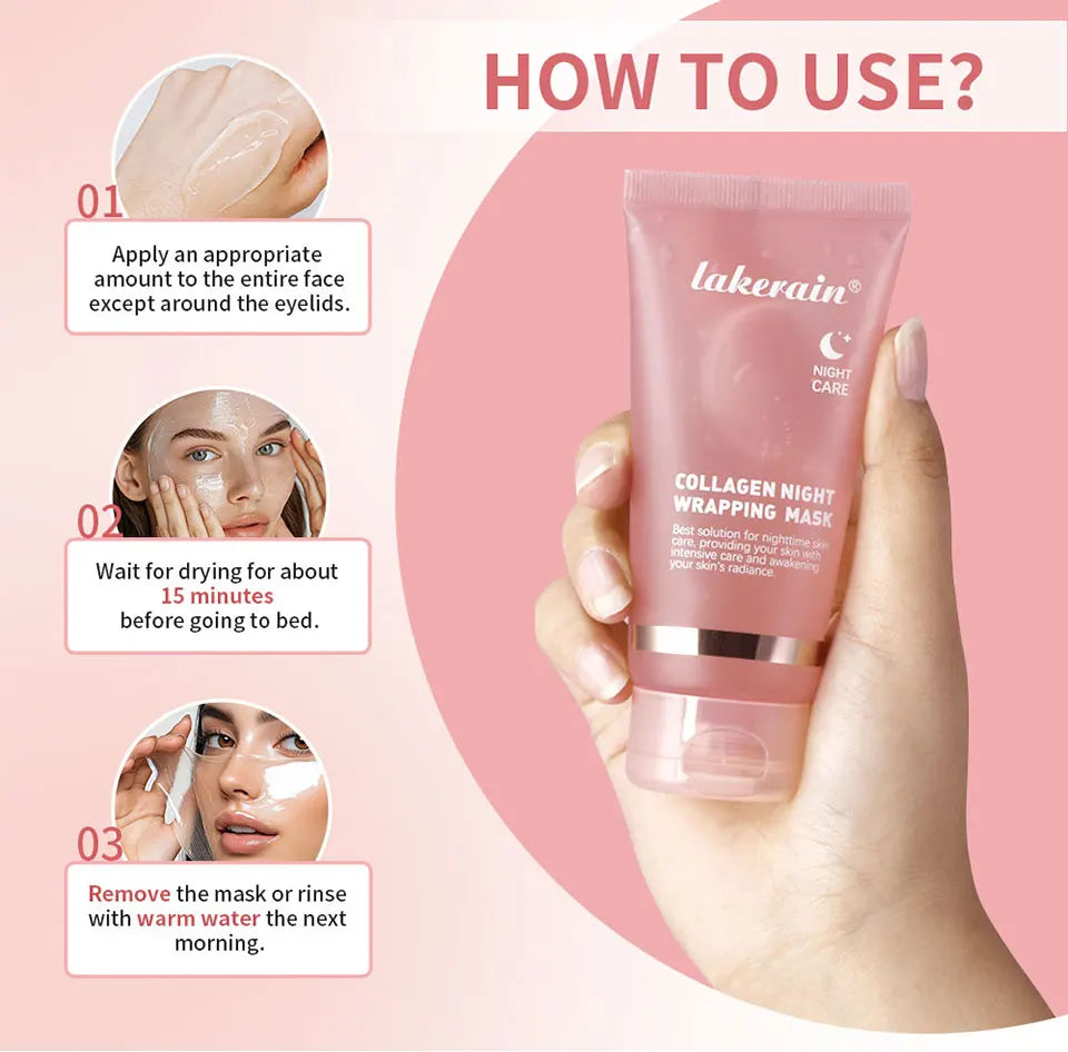 Collagen Face Skincare Set for Firming and Hydration