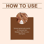 Coconut Oil Dark Tanning Oil for Deep Bronze Glow