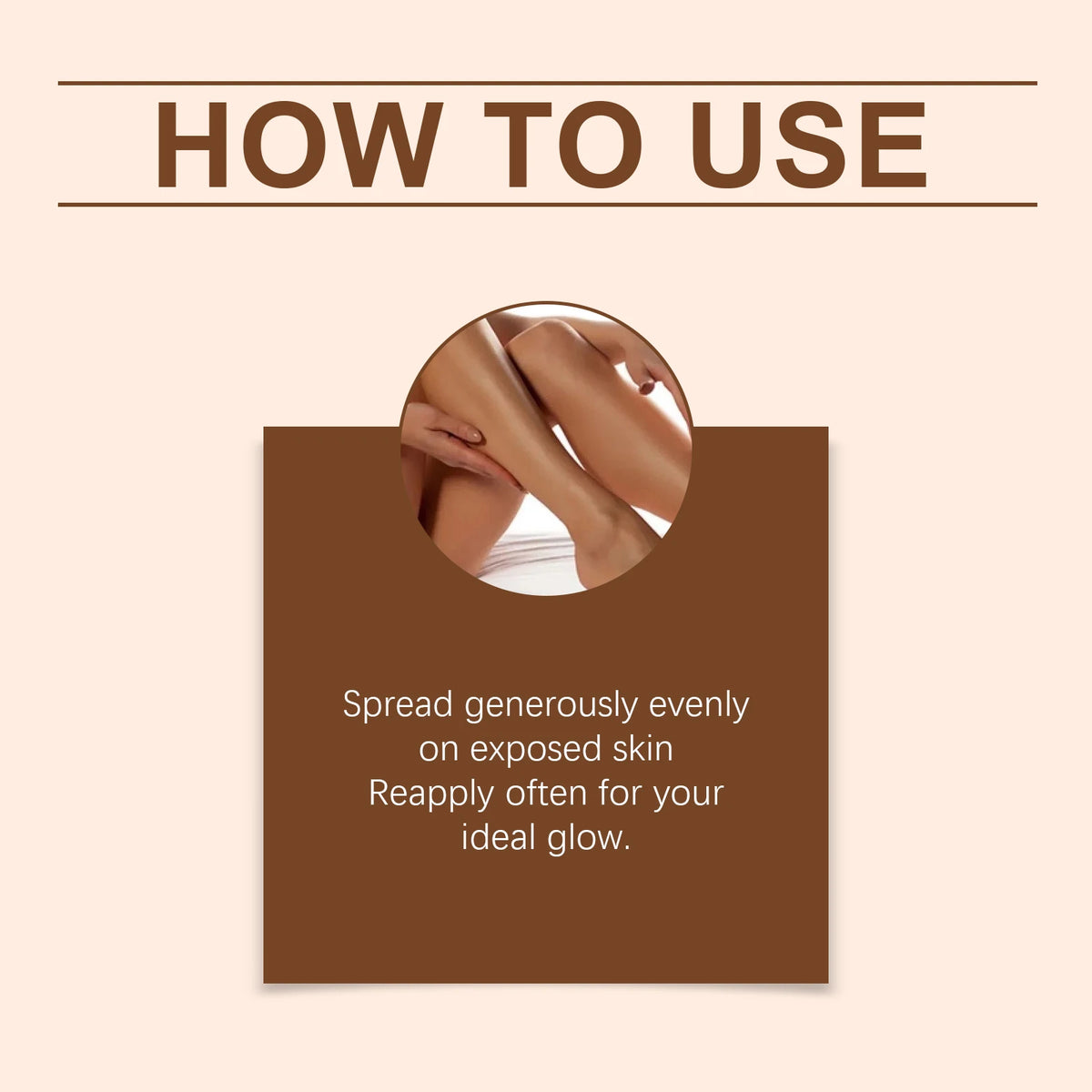 Coconut Oil Dark Tanning Oil for Deep Bronze Glow