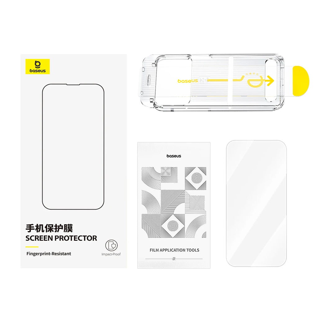 Bezel-Less Tempered Glass Screen Protector for iPhone