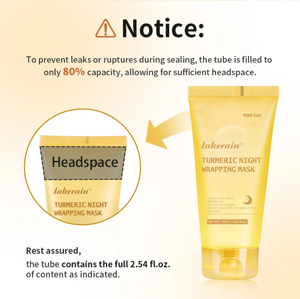 Collagen and Turmeric Overnight Peel-Off Face Mask Duo