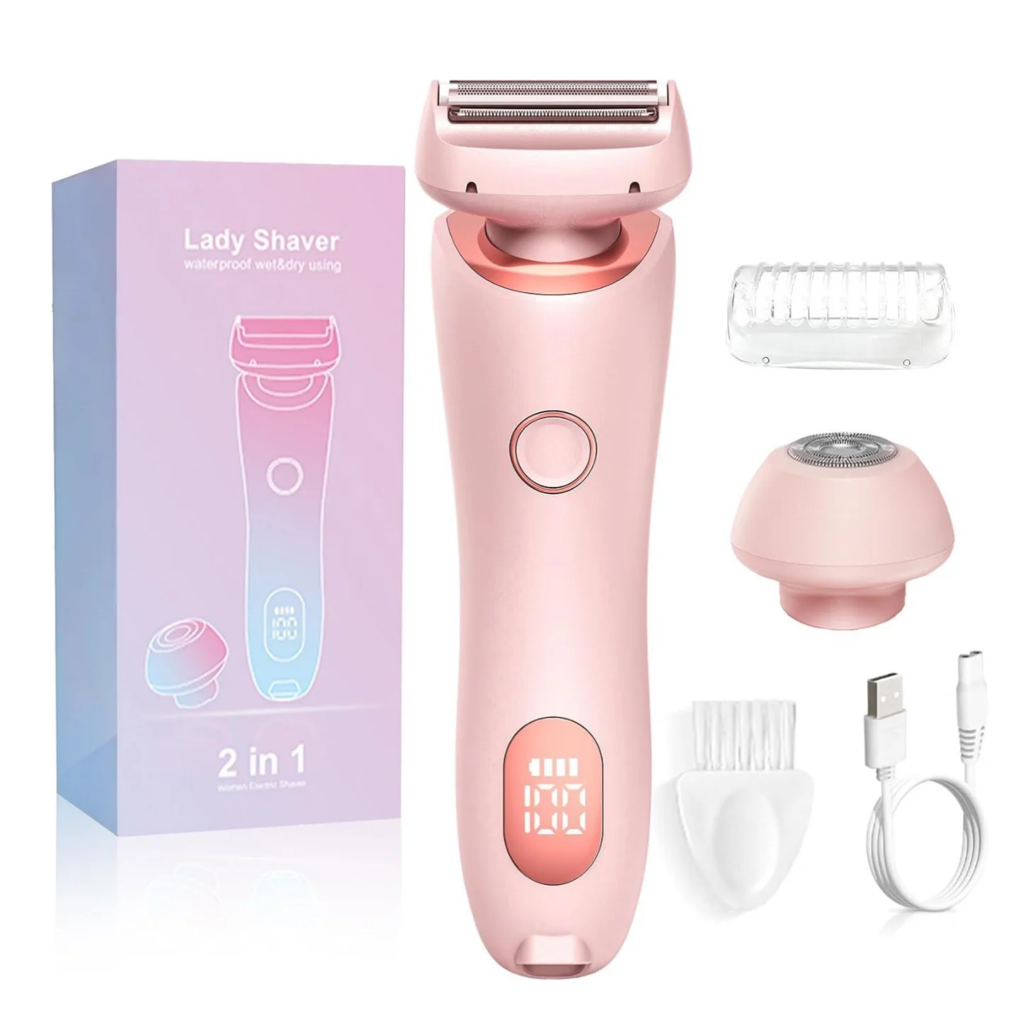 Electric Women's Body and Facial Hair Shaver - 20