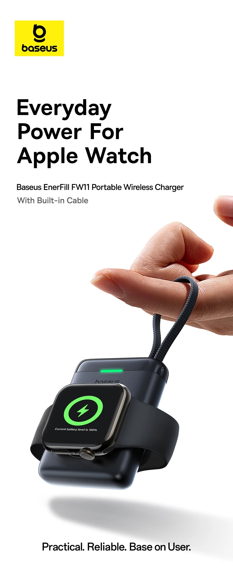 Magnetic Wireless Charger for Apple Watch