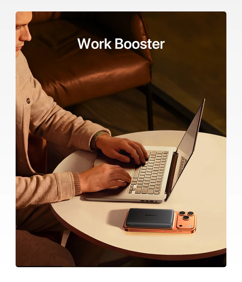 10000mAh Magnetic Wireless Power Bank 45W Fast Charging