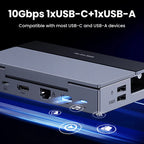 9-in-1 USB-C Gaming Docking Station with 4K HDMI and Stand