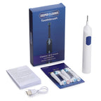 Rechargeable Electric Toothbrush with 5 Modes and 4 Brush Heads