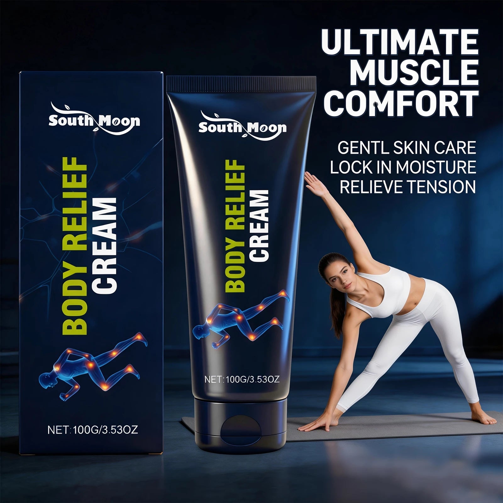 Soothing Joint and Muscle Relief Massage Cream - 8