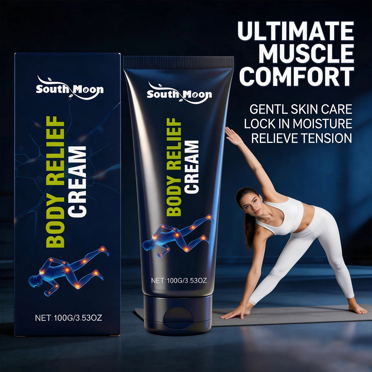 Soothing Joint and Muscle Relief Massage Cream