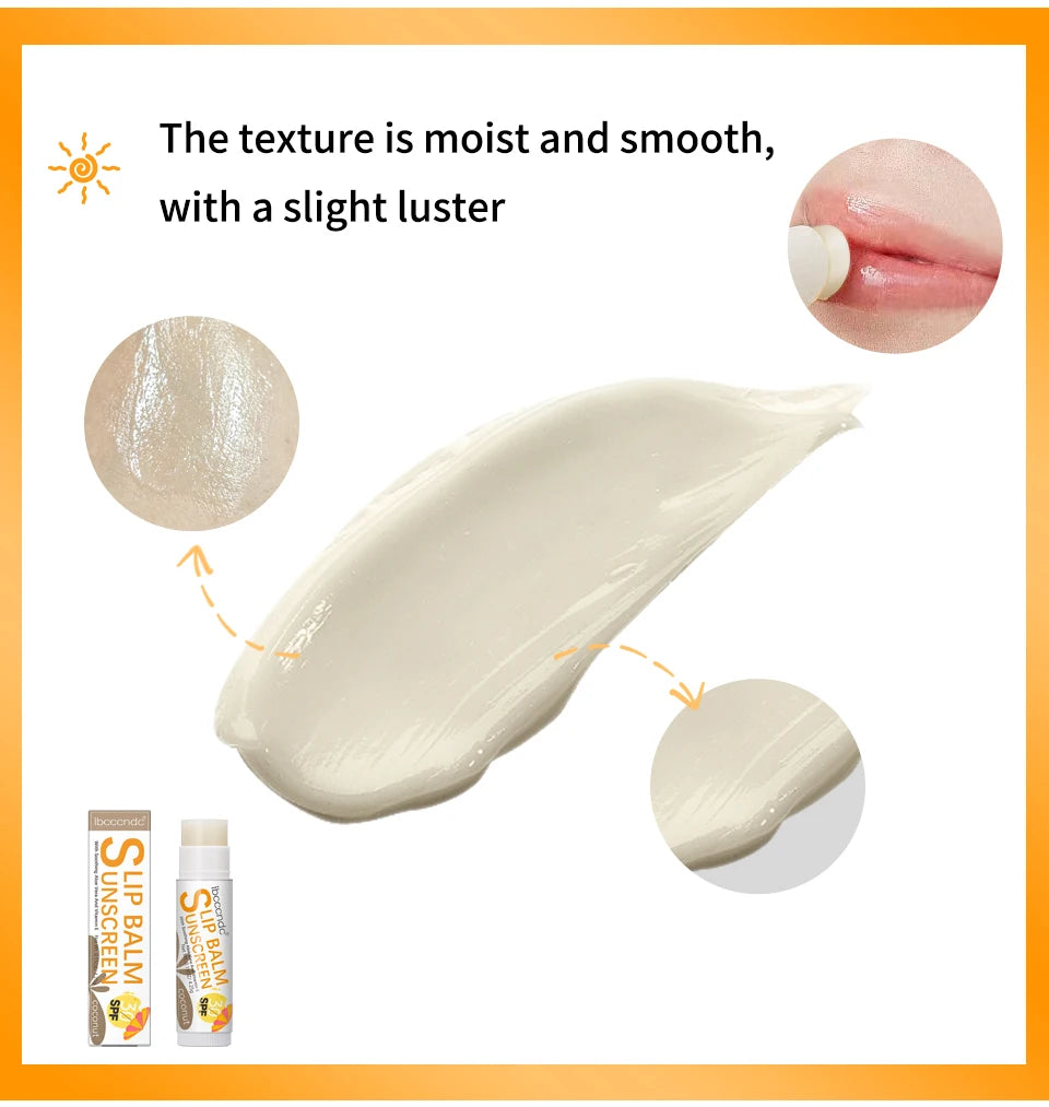 SPF 30 Sunscreen Moisturizing Lip Balm for UV Protection - 14