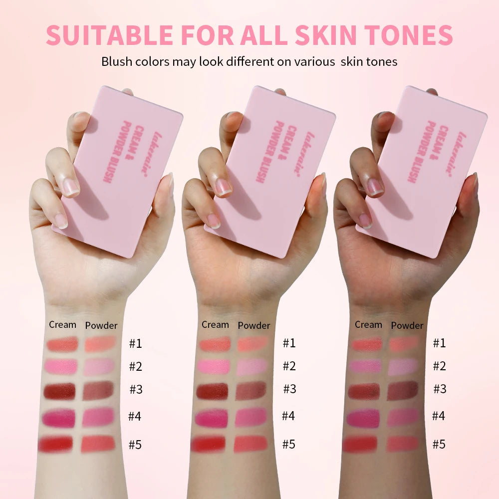 2-in-1 Cream and Powder Blush Palette