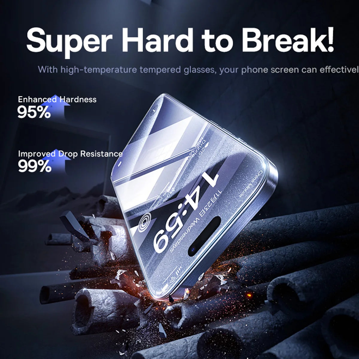 Tempered Glass Screen Protector with Easy-Installation Tool - 5