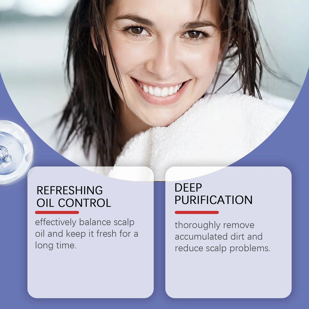 Selenium Disulfide Anti-Dandruff Scalp Treatment Shampoo