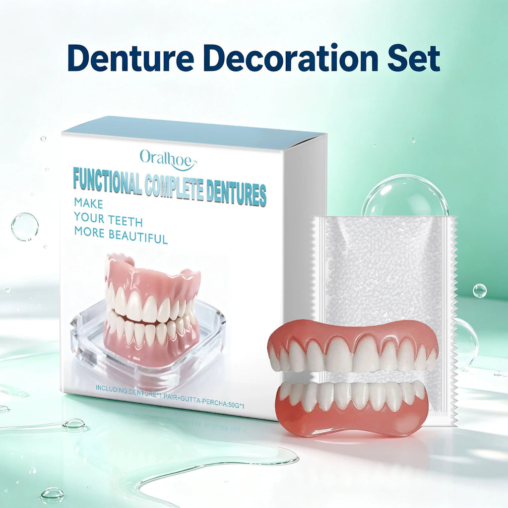 Cosmetic Denture Set for Instant Smile Enhancement