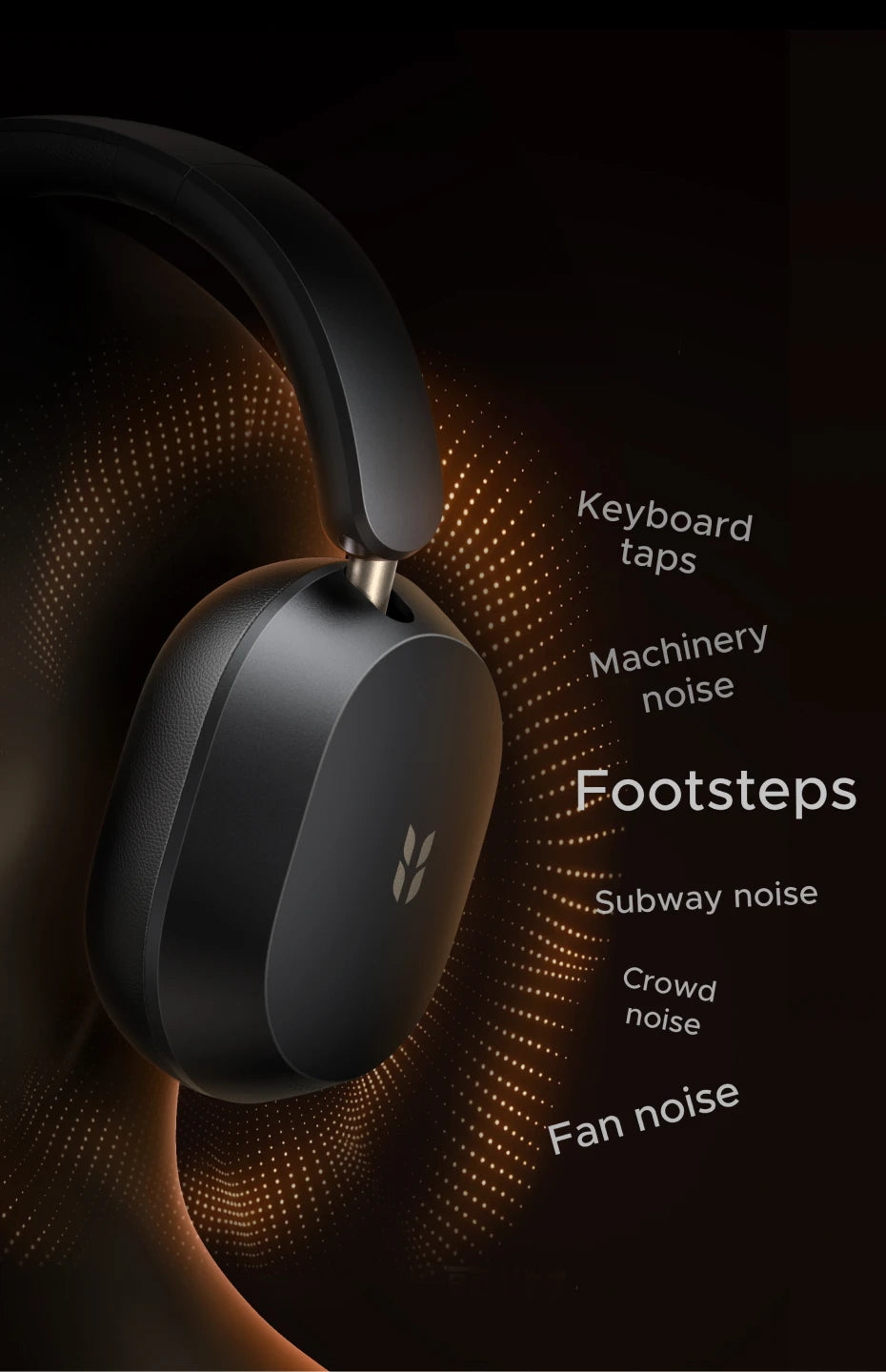 Wireless Noise Canceling Over-Ear Headphones with 112H Battery - 11