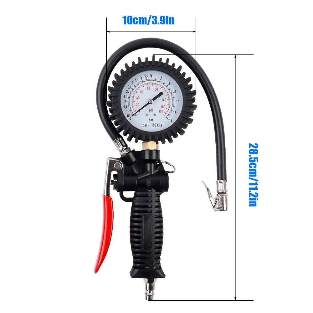Heavy-Duty Digital Tire Inflator with Pressure Gauge 0-170 PSI