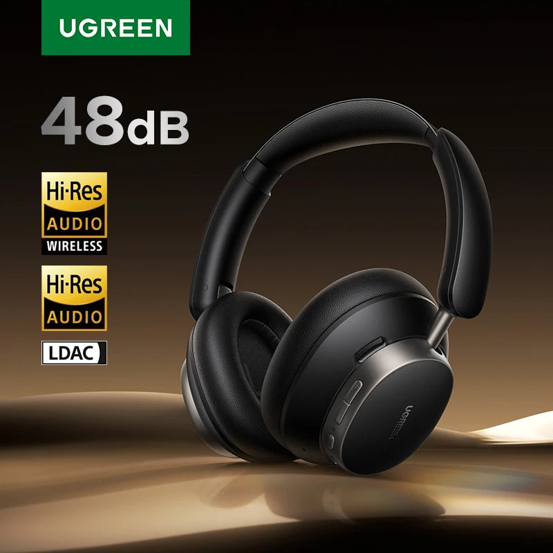 Wireless Active Noise Cancelling Headphones with LDAC and 120h Battery