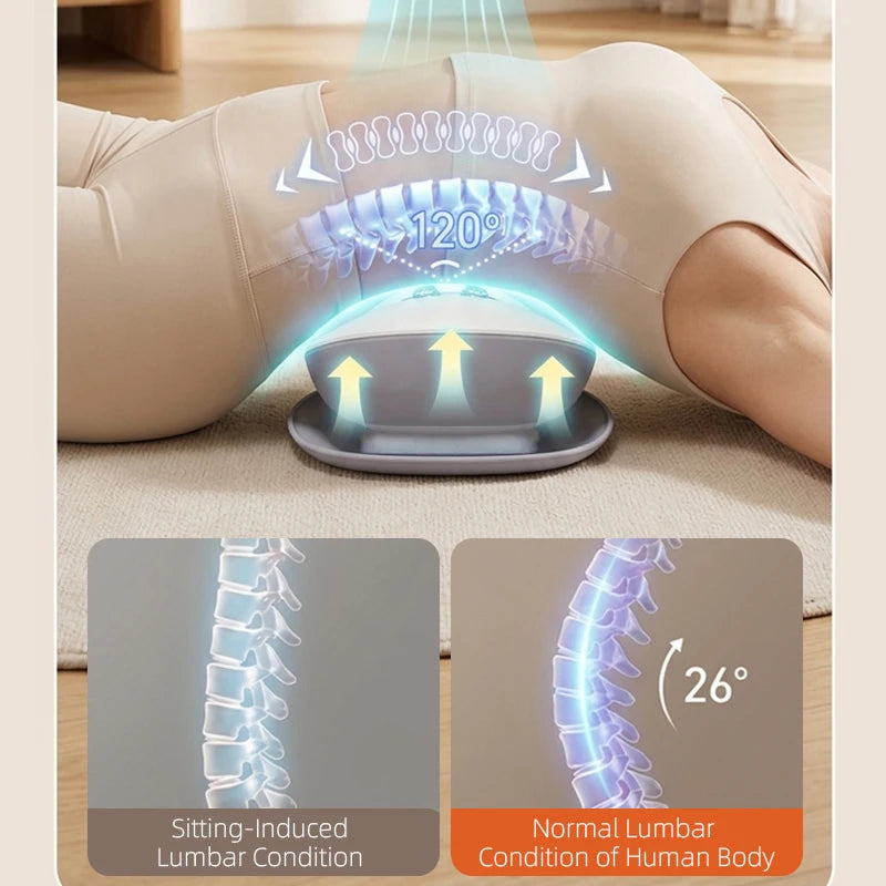 Electric Lumbar Traction and Waist Massager - 3