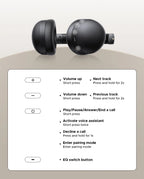 Wireless Bluetooth 5.4 Over-Ear Headphones with 80H Playtime
