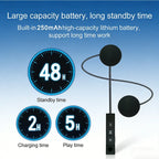 BT11 Bluetooth 5.0 Wireless Motorcycle Helmet Headset Hands-Free Kit