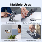 Magnetic Kickstand Phone Case for iPhone 17 Pro and Pro Max