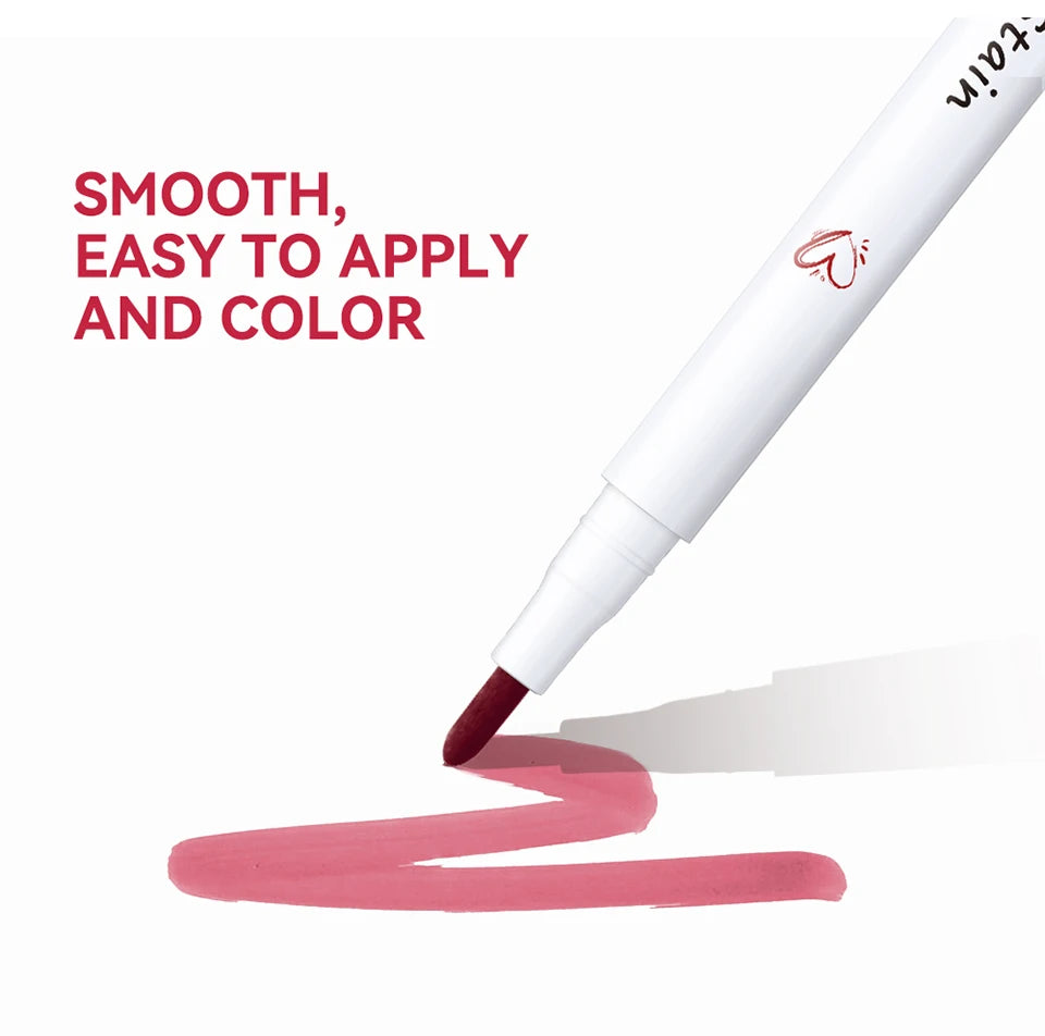 Dual-Sided Long-Lasting Lip Contour Stain and Liner