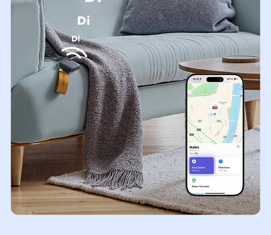 Bluetooth Item Tracker for Apple Find My Network - 15
