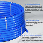 Flexible Pneumatic PU Air Hose with Quick-Connect Fittings