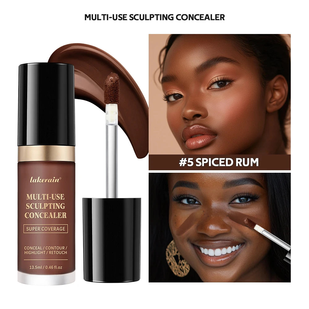 Waterproof Full Coverage Liquid Concealer for Face