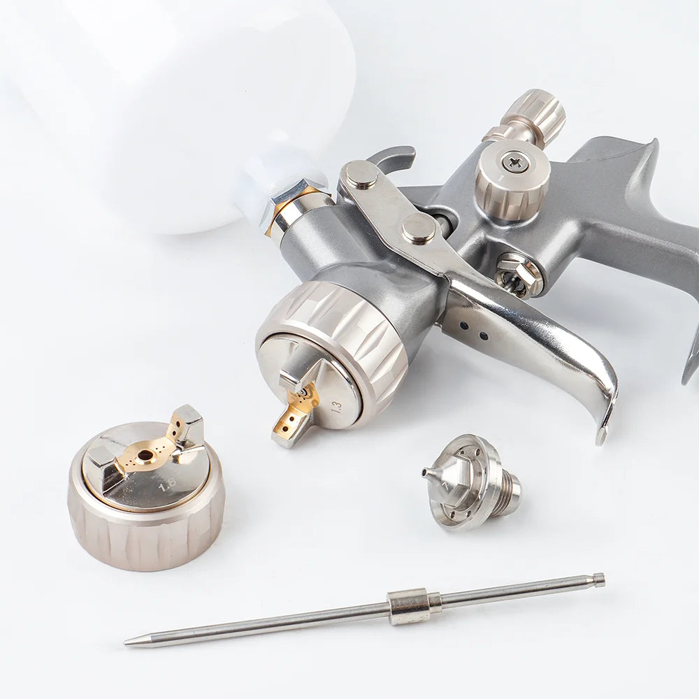 Professional RP Gravity Feed Air Paint Spray Gun 1.3mm/1.8mm