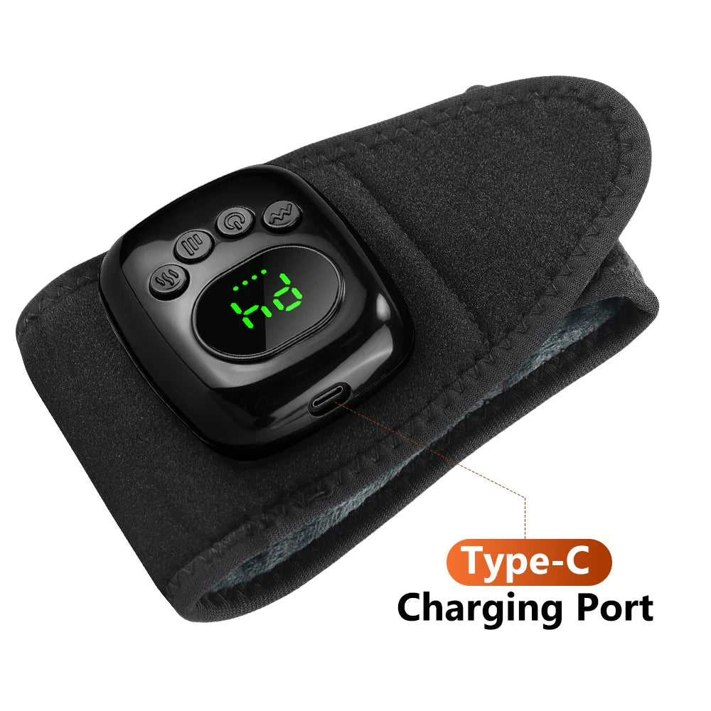 Cordless Heated Air Compression Wrist Massager