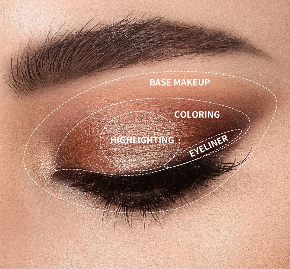 9-Shade Matte and Shimmer Eyeshadow Palette