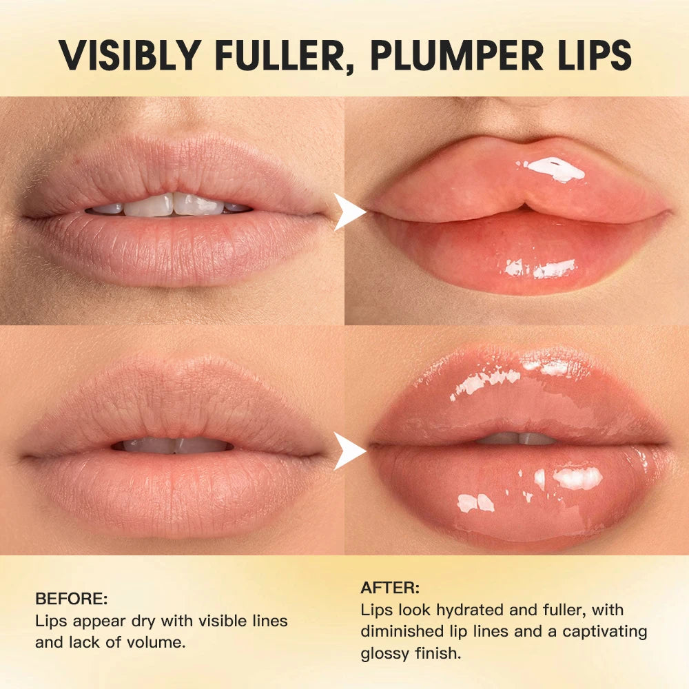 Spicy Tingle Lip Plumping Gloss for Fuller Lips
