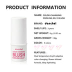 pH Adaptive Color-Changing Jelly Blush for Lips, Cheeks and Eyes